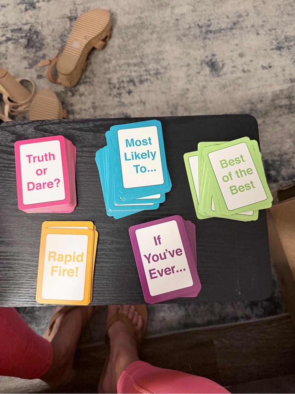 For the girls - party card game for adults.